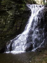 Hareshaw Linn Waterfall